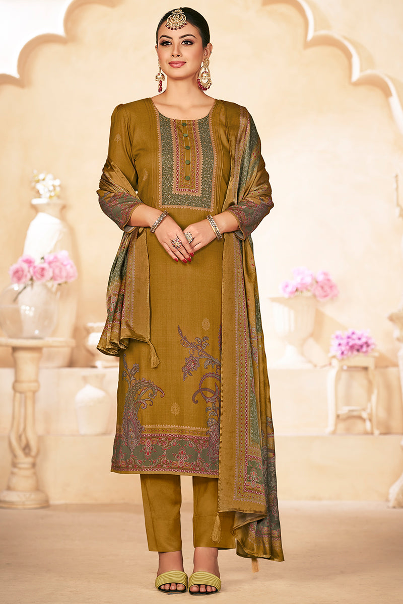 Sakhi-3 Pure Pashmina Salwar Suit Design