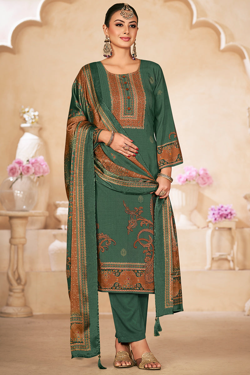 Sakhi-3 Pure Pashmina Salwar Suit Design