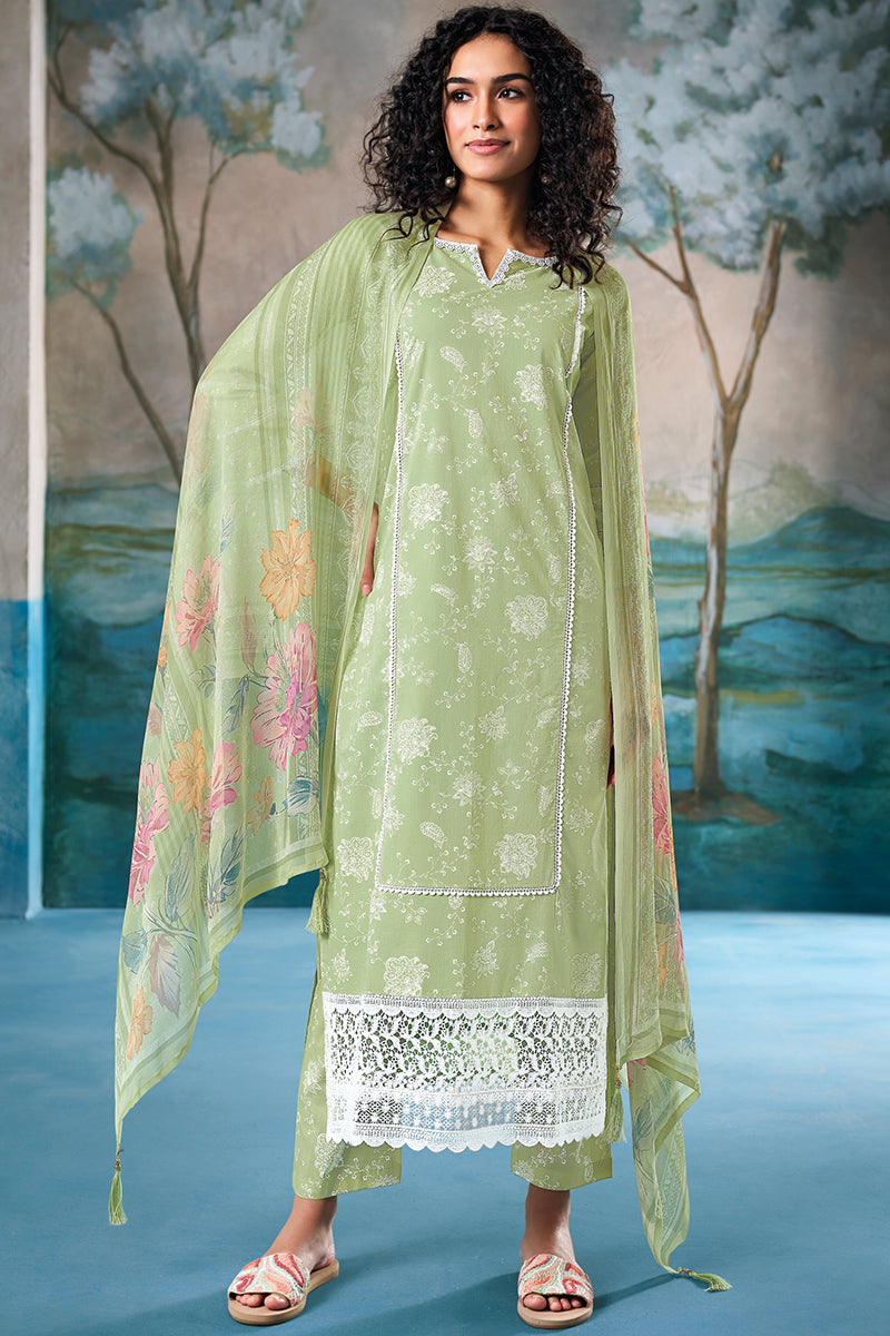 Superior Cotton Block Print Salwar Suit