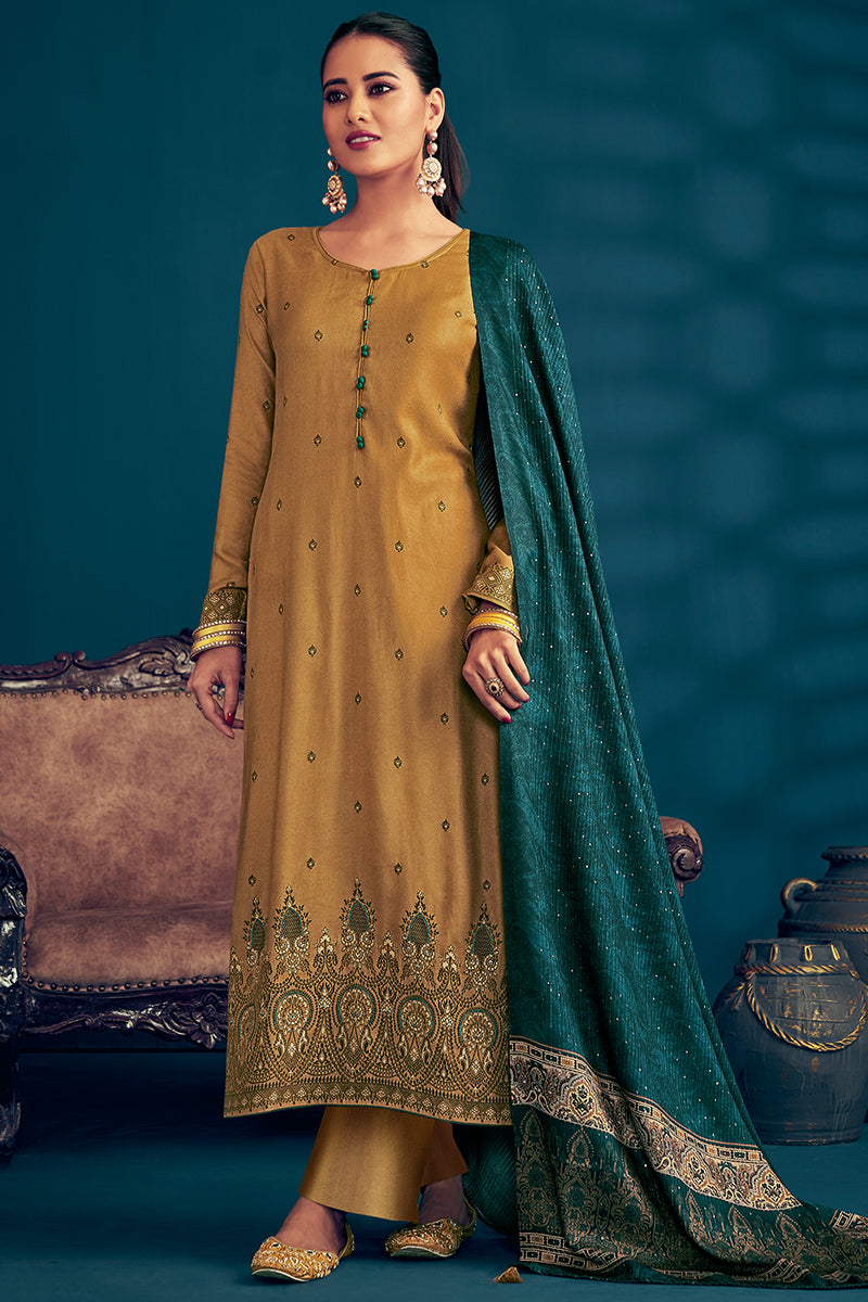 Varnika Pure Viscose Pashmina Salwar Suit Design