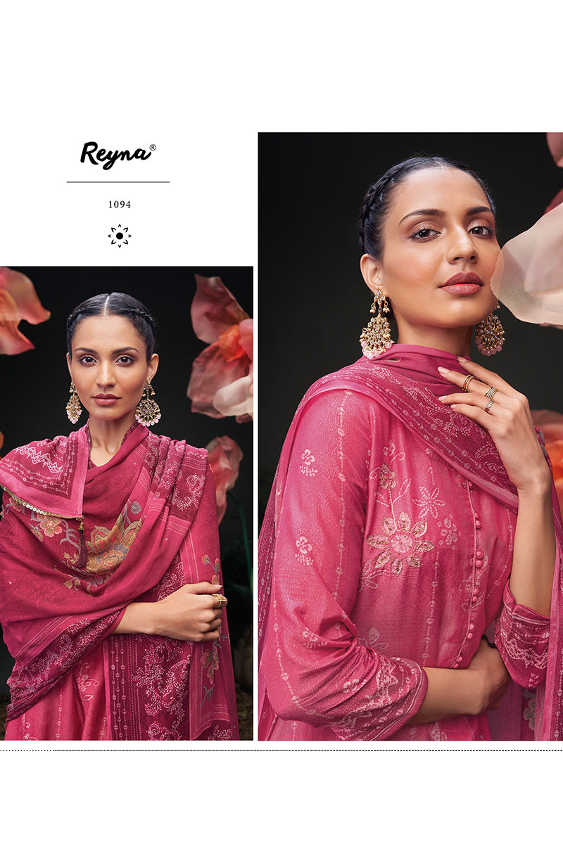 Exude Grace in a Luxurious Dark Rose Pure Bemberg Salwar Suit