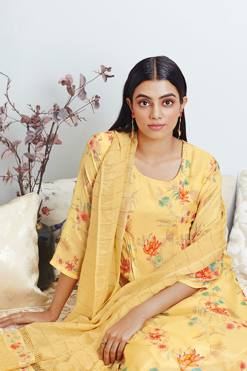 Nura Pure Soft Bemberg Silk Salwar Suit Design 911